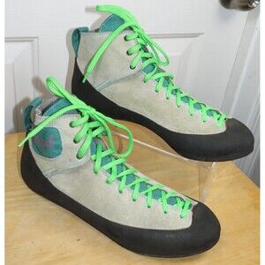 Vintage Retro Five Ten Vertical High Top Lace Up Rock Climbing Shoes Men Size 9